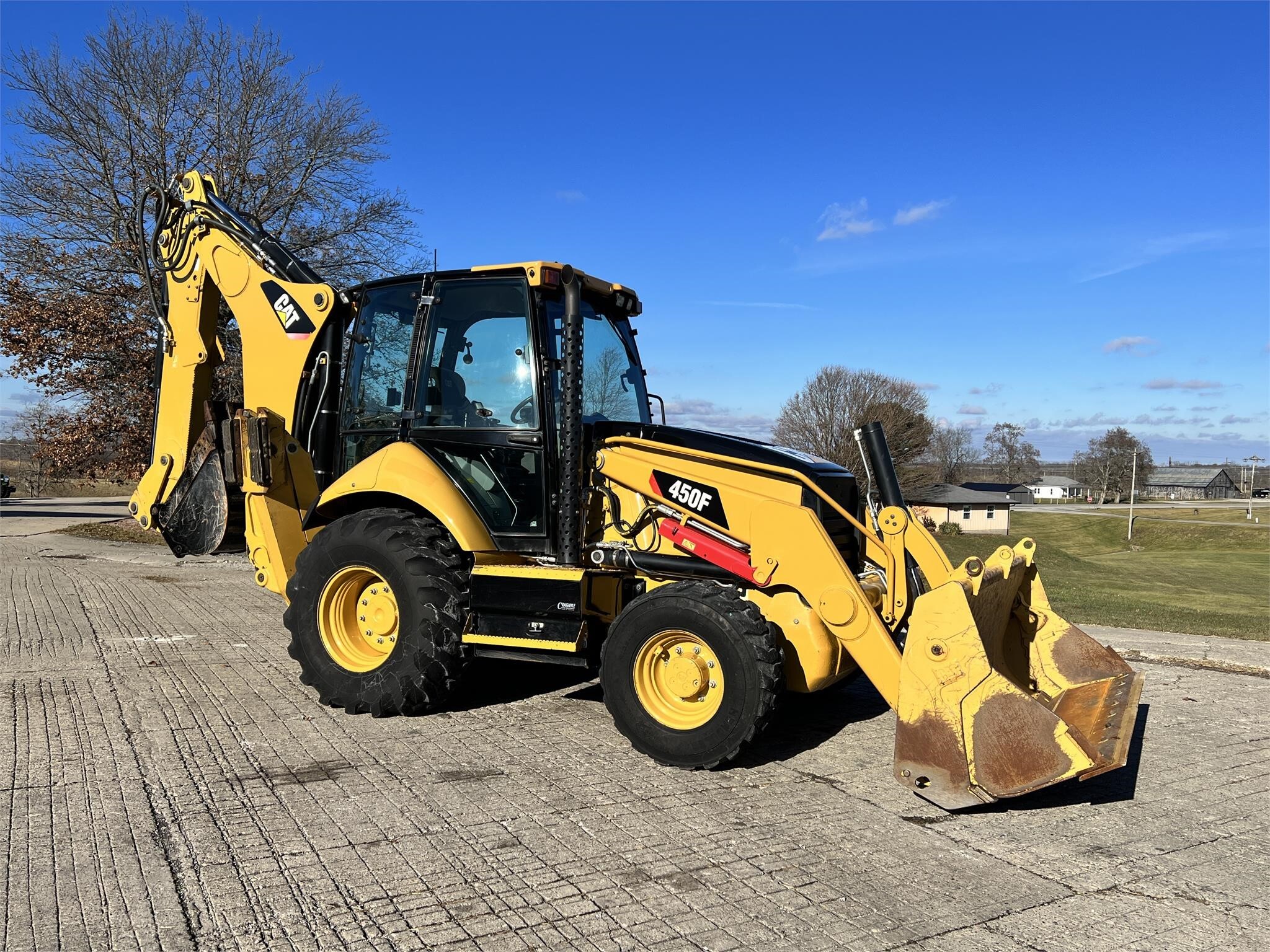2016 Caterpillar 450F Backhoe