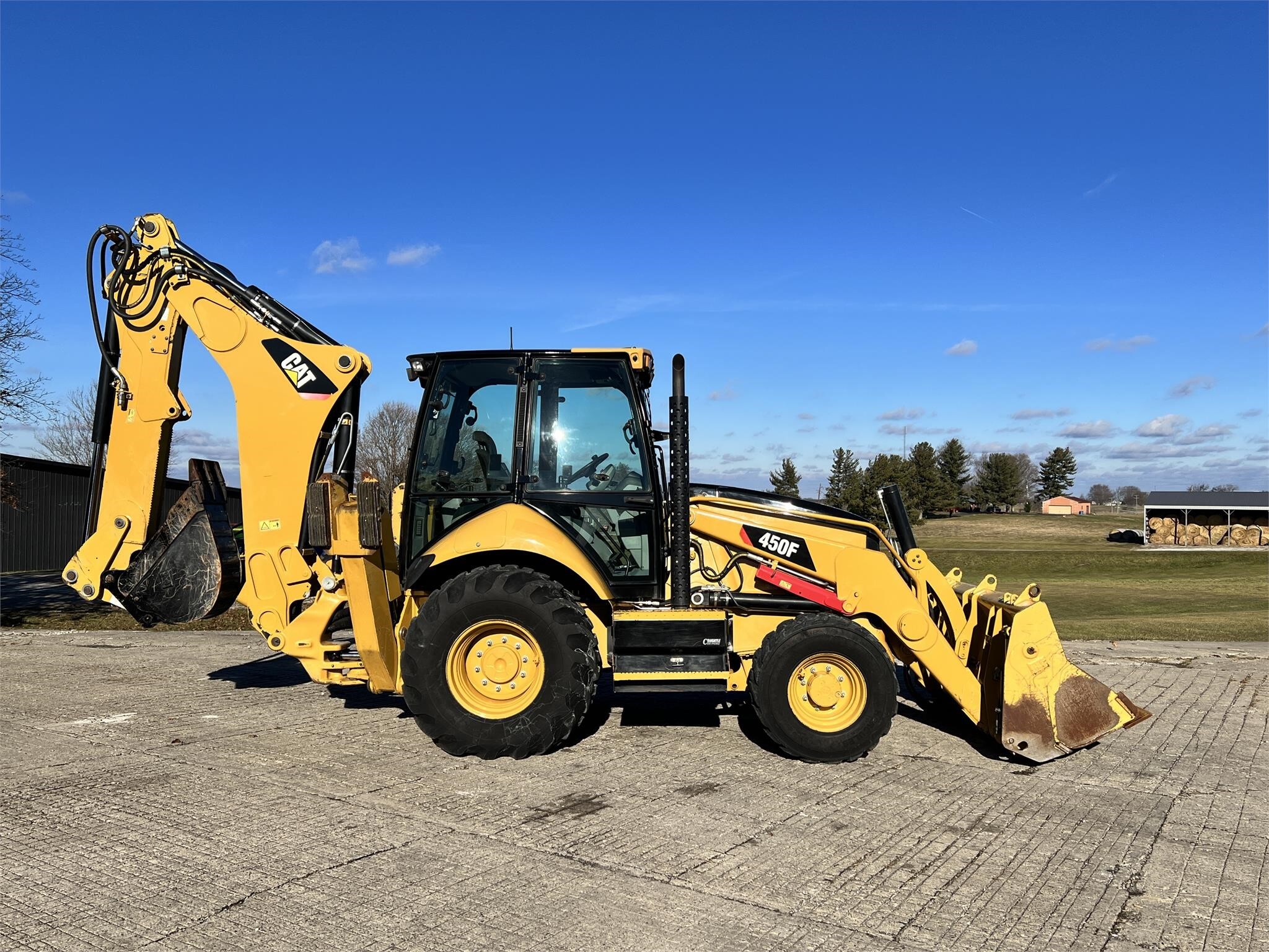 2016 Caterpillar 450F Backhoe