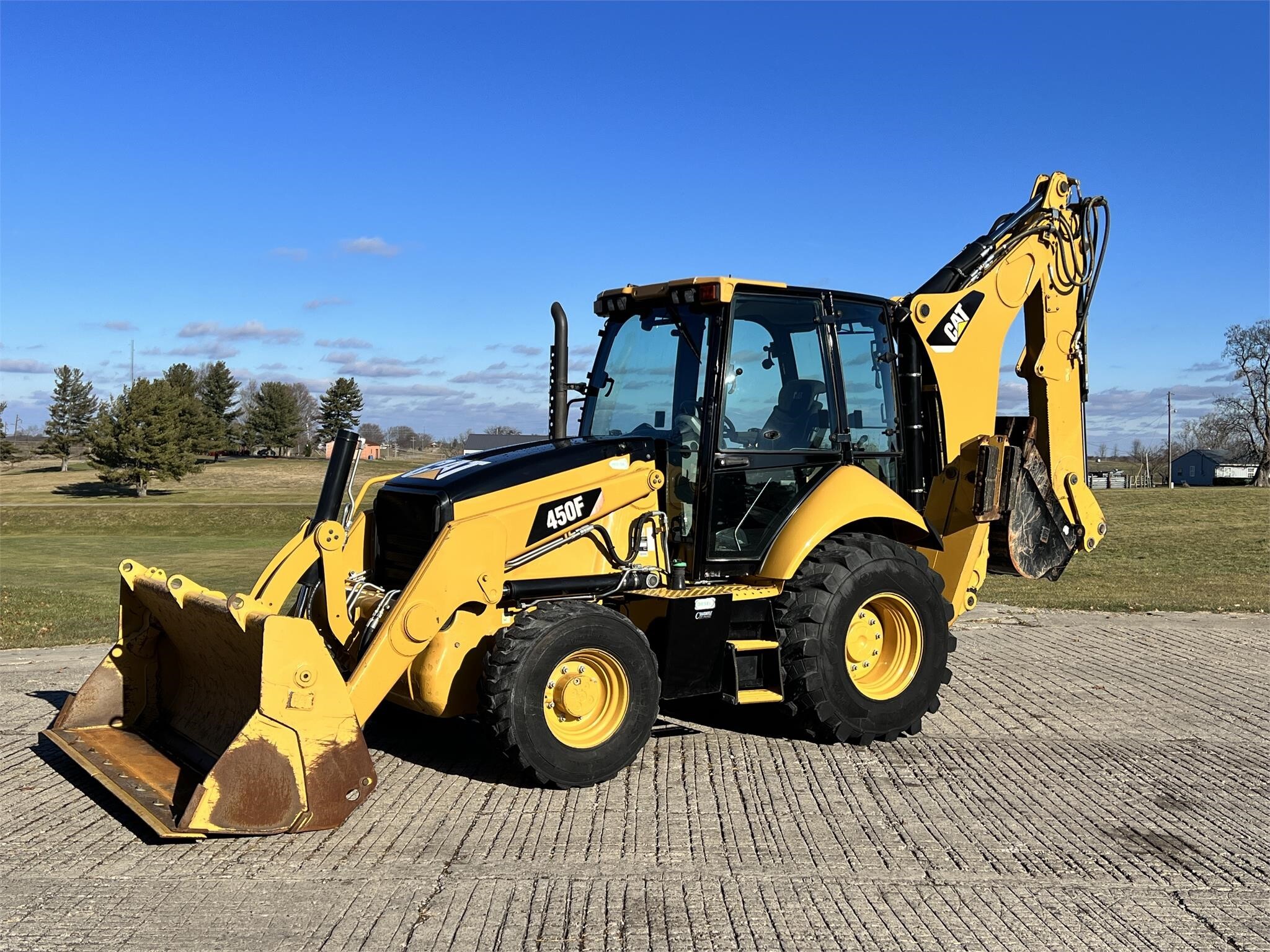 2016 Caterpillar 450F Backhoe