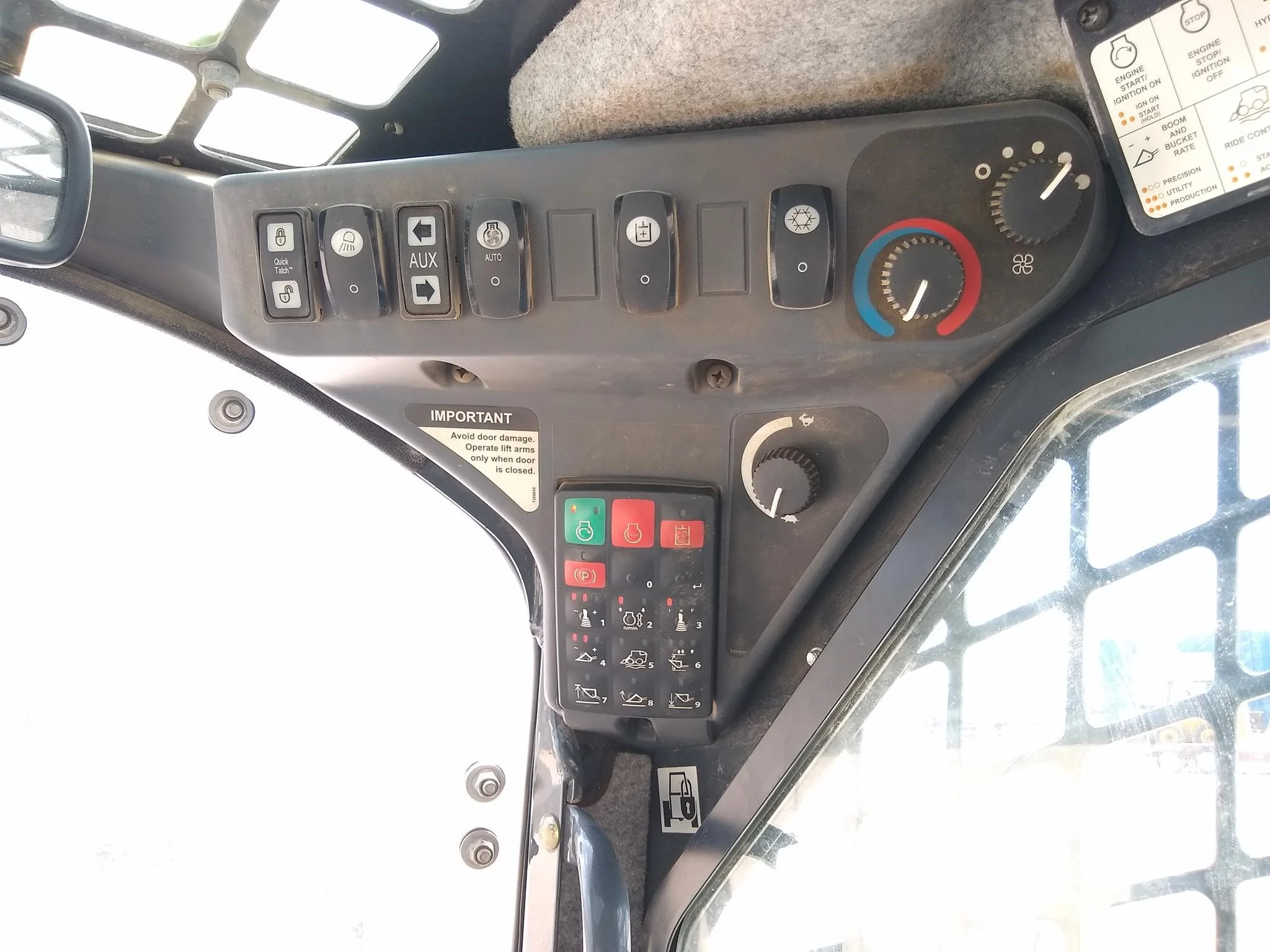 2021 John Deere 333G Compact Track Loader with MH60D Mulching Head