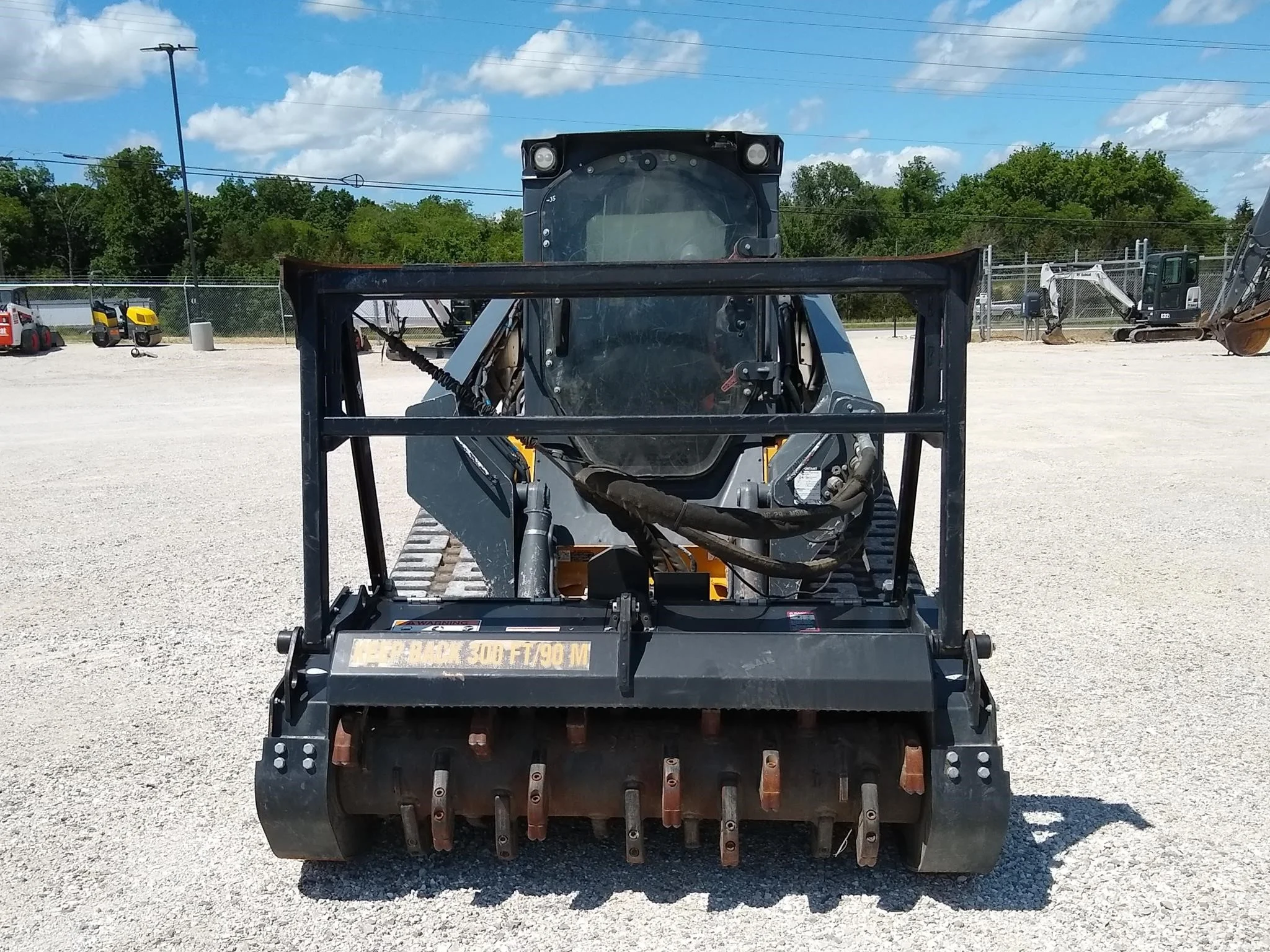 2021 John Deere 333G Compact Track Loader with MH60D Mulching Head