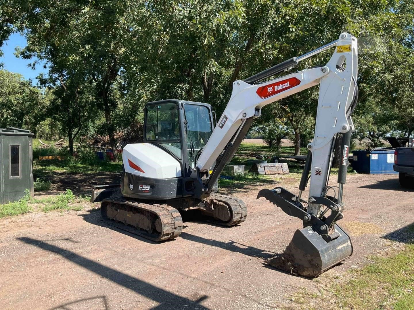 2024 Bobcat E55 Compact Excavator