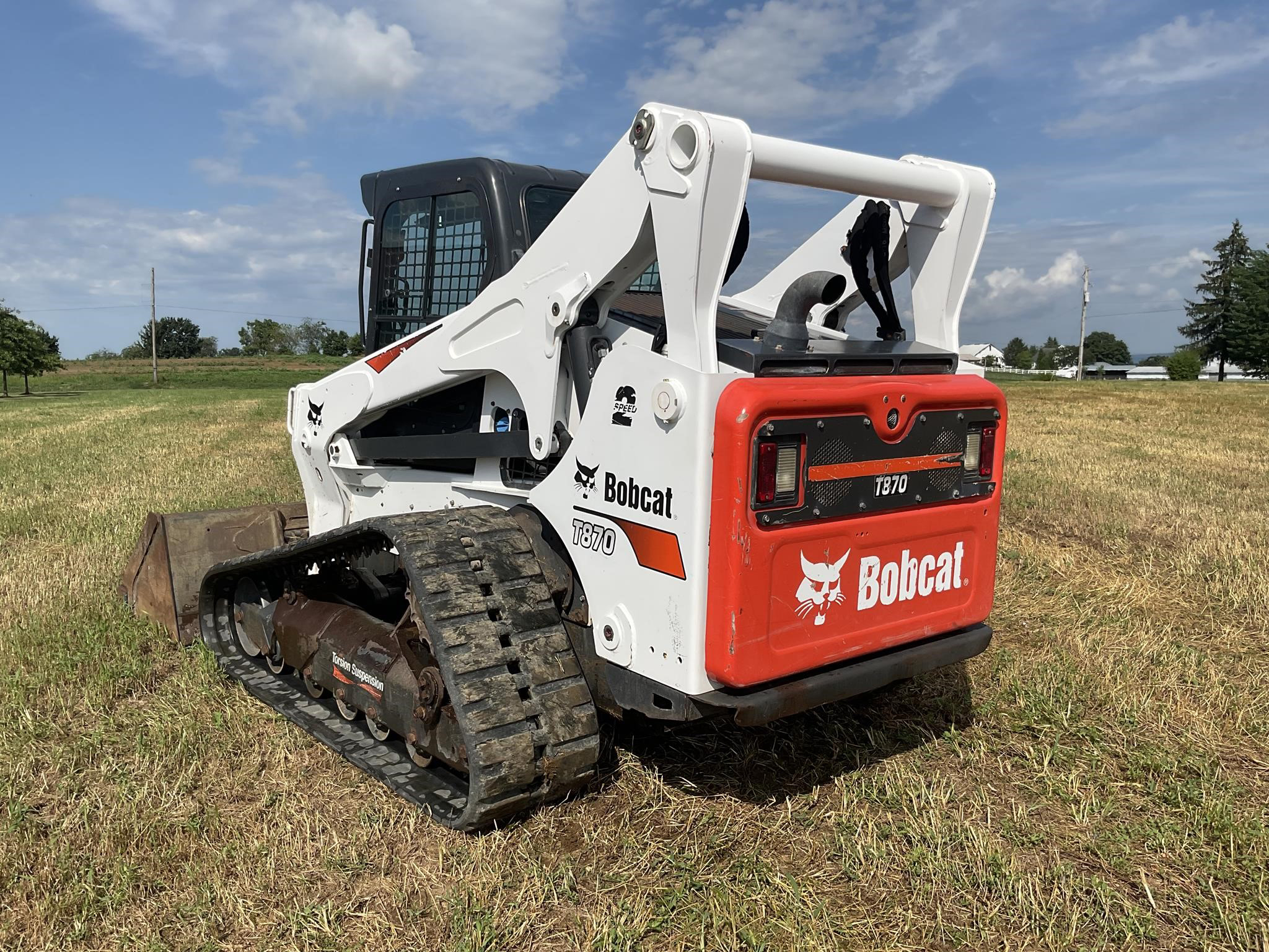 2018 Bobcat T870 Compact Track Loader