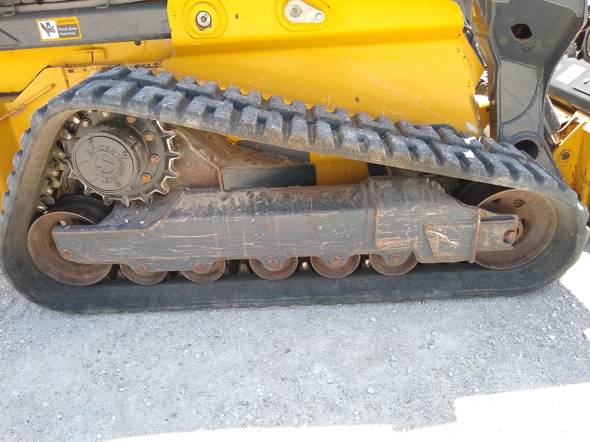 2021 John Deere 333G Compact Track Loader with MH60D Mulching Head