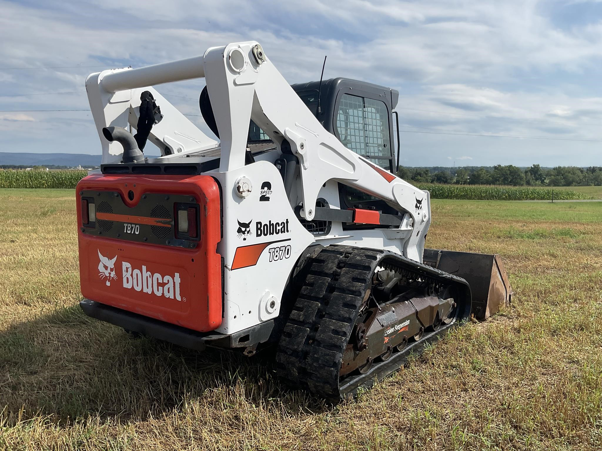 2018 Bobcat T870 Compact Track Loader