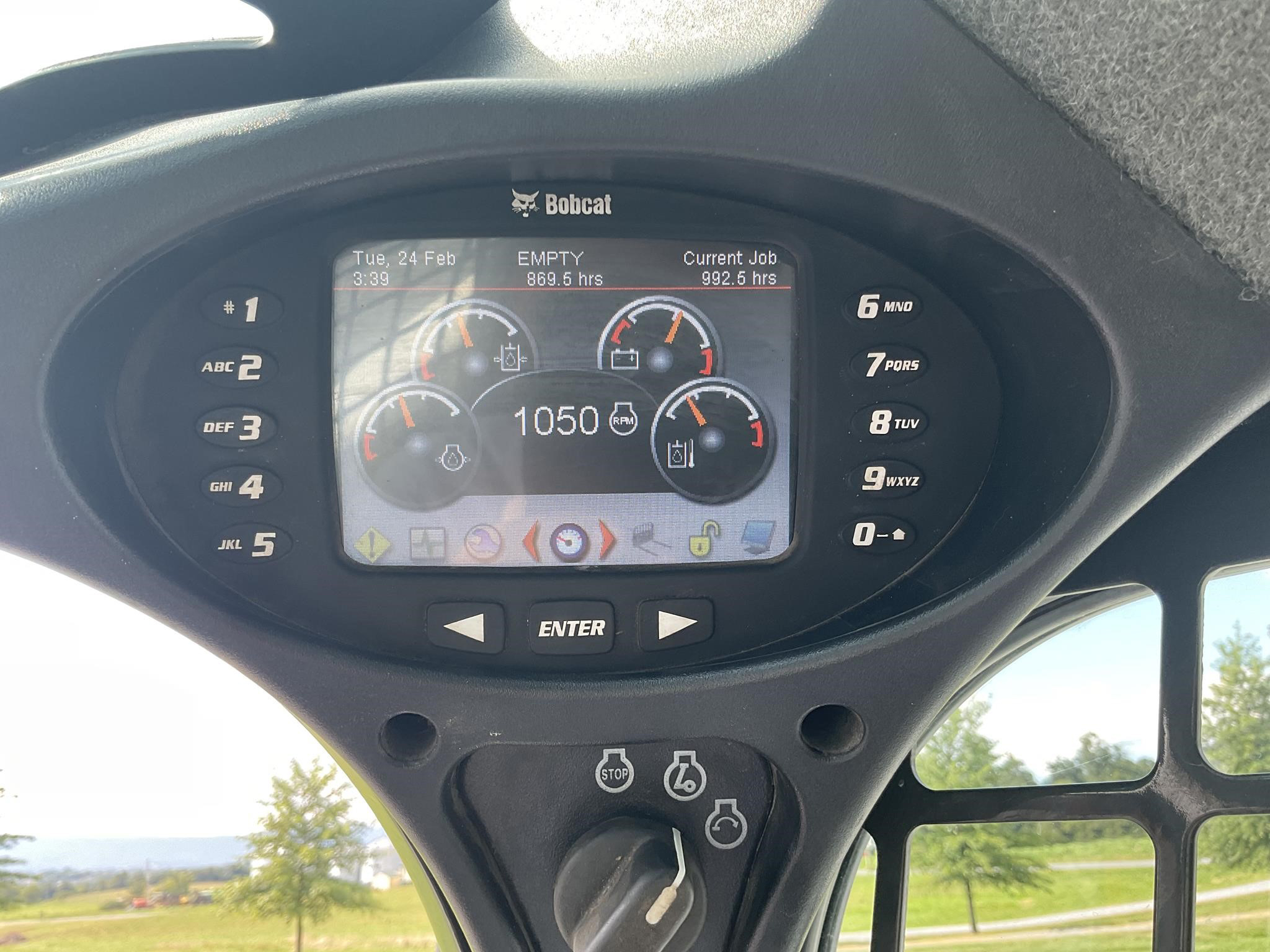 2018 Bobcat T870 Compact Track Loader