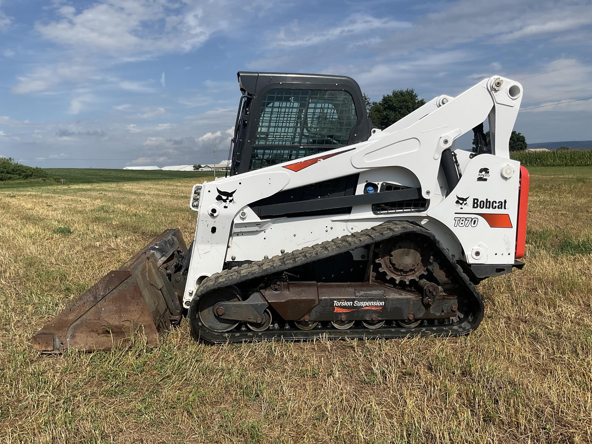 2018 Bobcat T870 Compact Track Loader