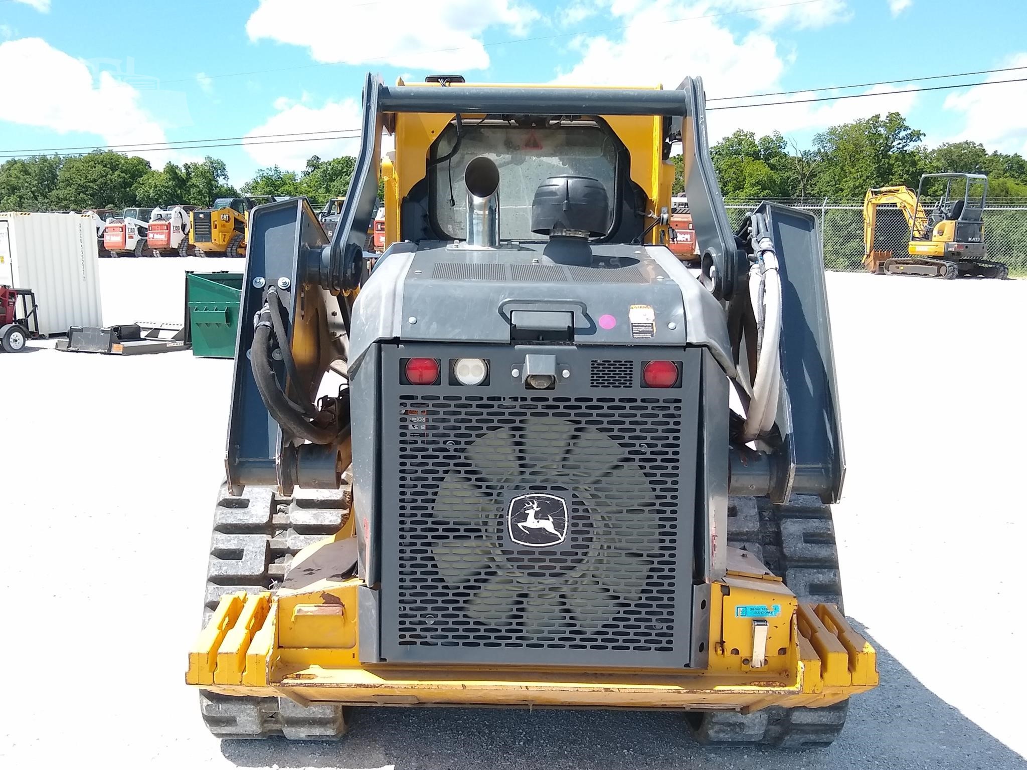 2021 John Deere 333G Compact Track Loader with MH60D Mulching Head