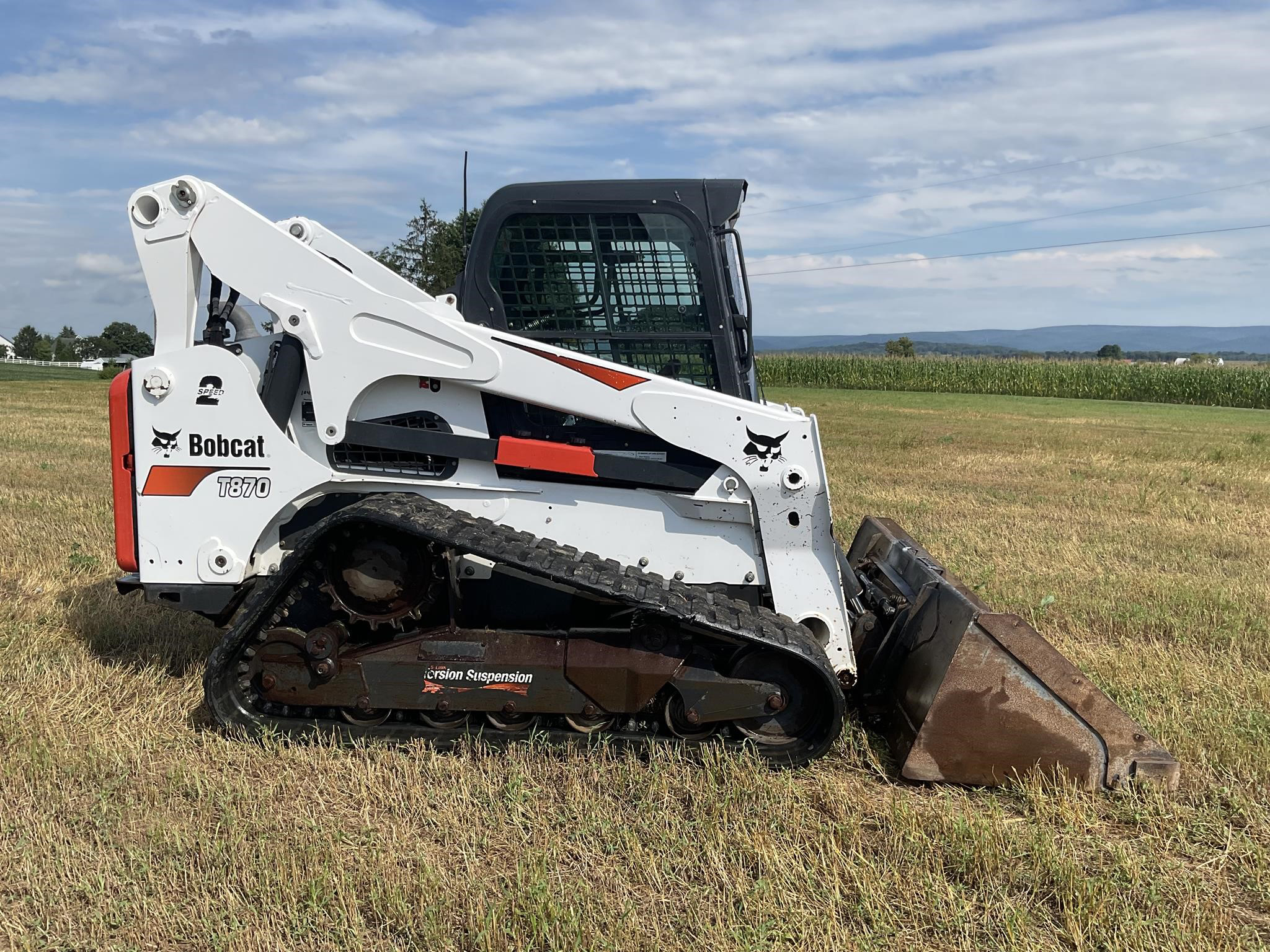 2018 Bobcat T870 Compact Track Loader